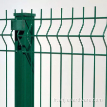 Panneau de clôture de sécurité revêtu en PVC 50x200 mm